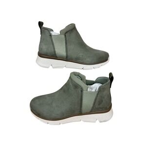 Ryka Women's Charmer Ankle Boot Water Repellent Stretch Vetiver Green 6M